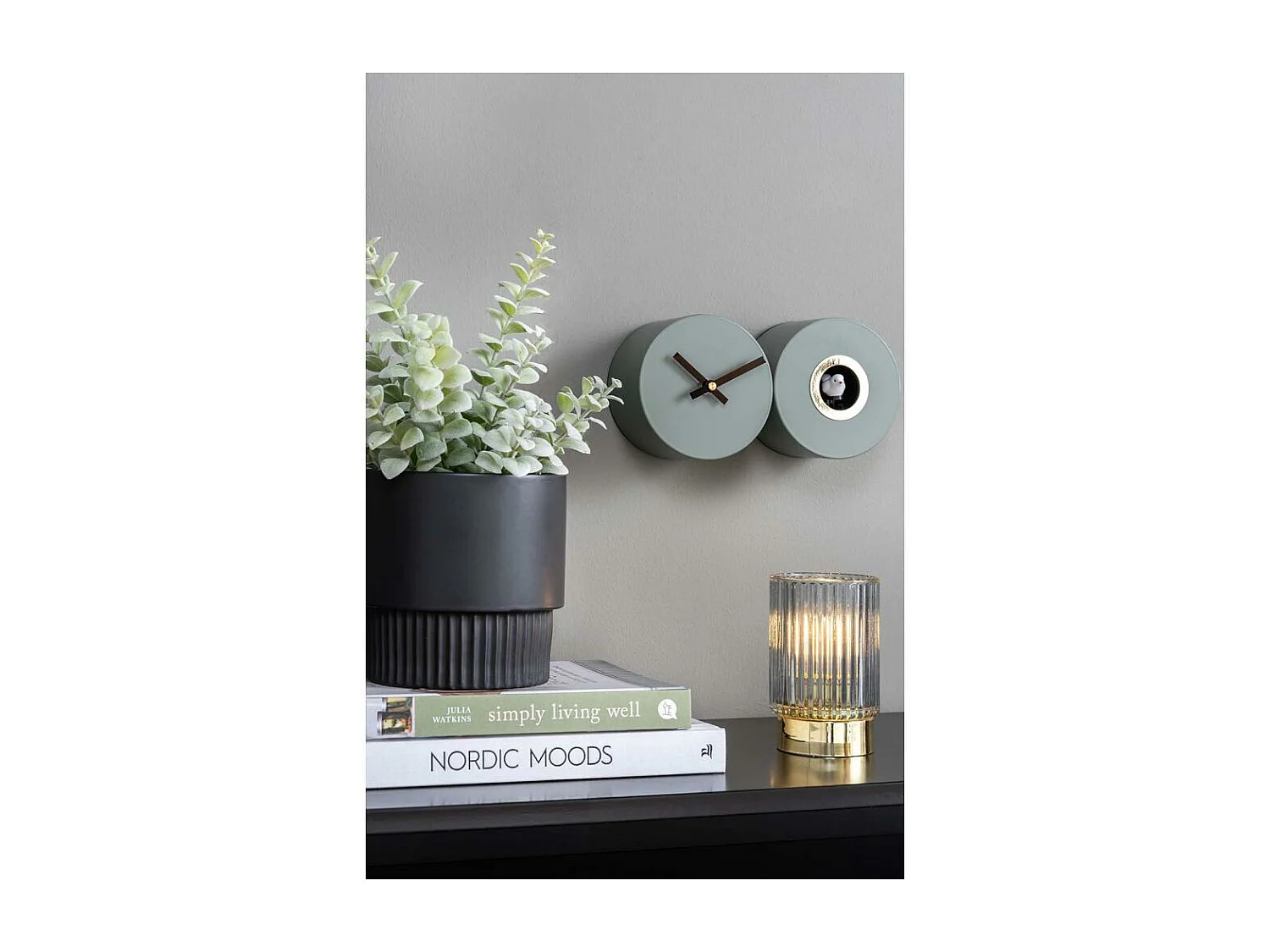 Horloge murale Duo Cuckoo - Hauteur 13 cm - PRESENT TIME