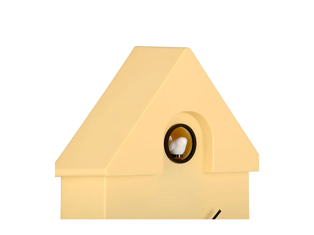 Modern Cuckoo - Horloge à pendule - Couleur - Jaune