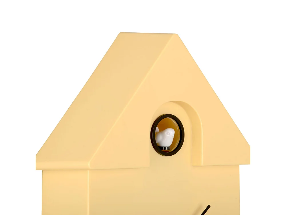 Modern Cuckoo - Horloge à pendule - Couleur - Jaune
