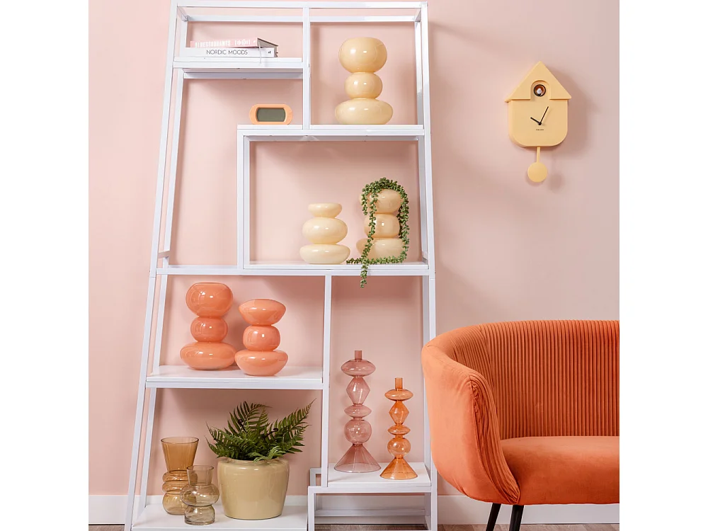 Modern Cuckoo - Horloge à pendule - Couleur - Jaune