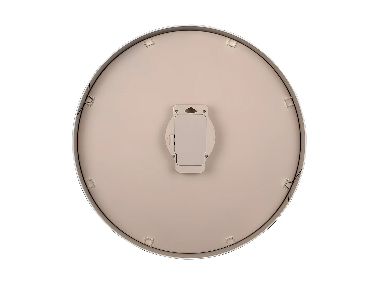 Wanduhr Mr. Brown Numbers Large - Sandbraun - Ø51cm