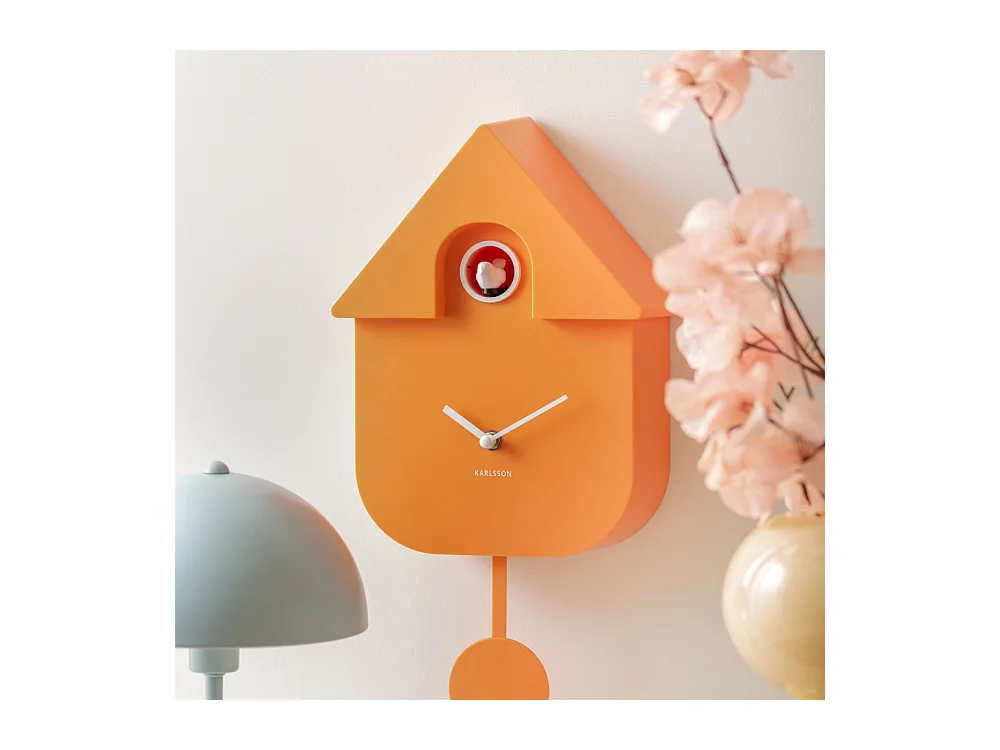 Modern Cuckoo - Horloge à pendule - Orange