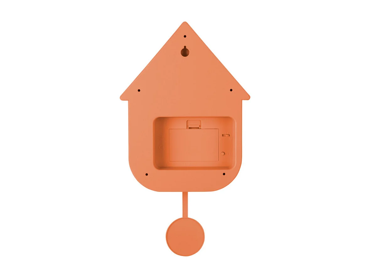 Reloj de pared moderno de cuco - Naranja