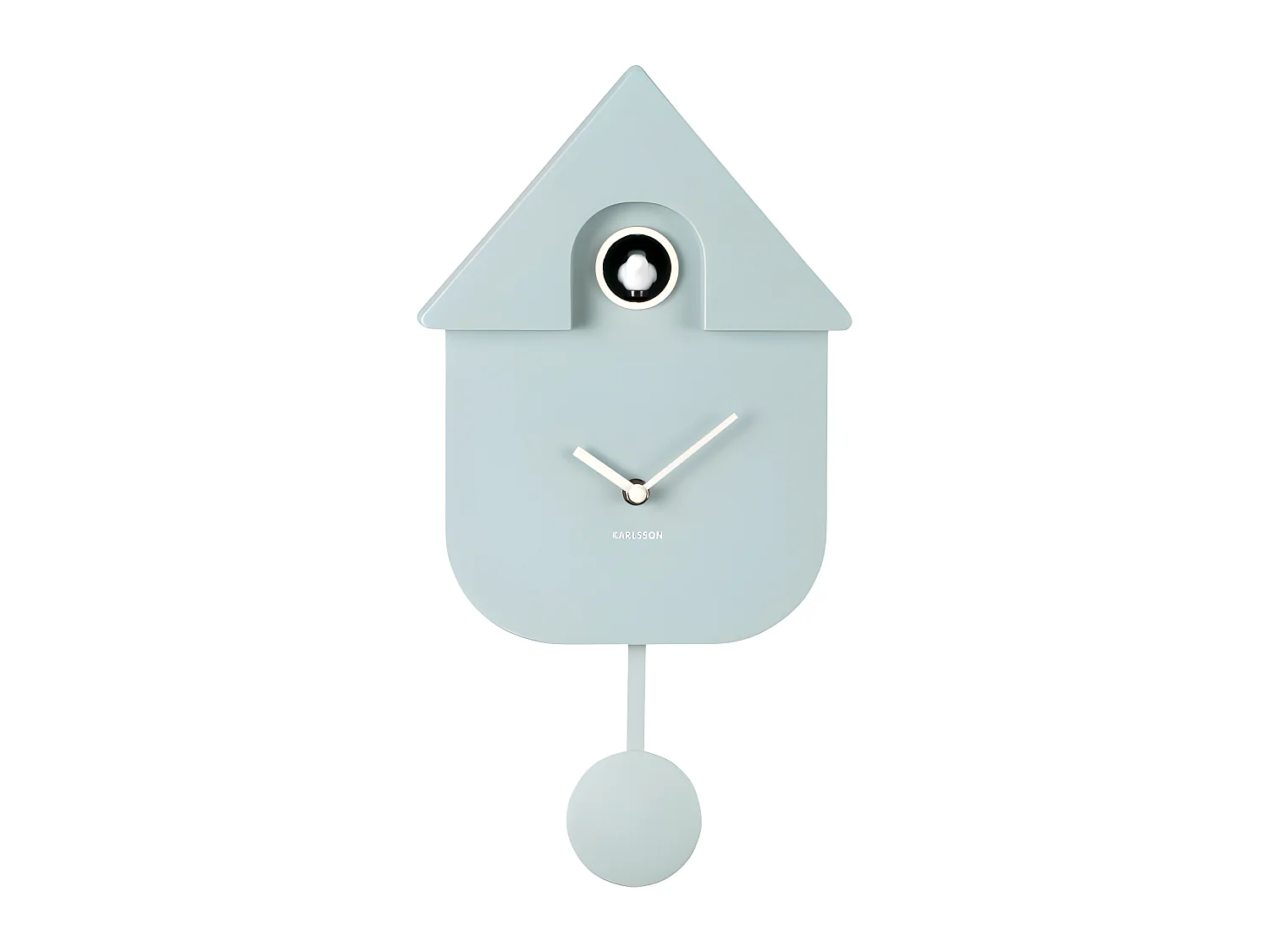Modern Cuckoo - Horloge à pendule - Bleu pastel