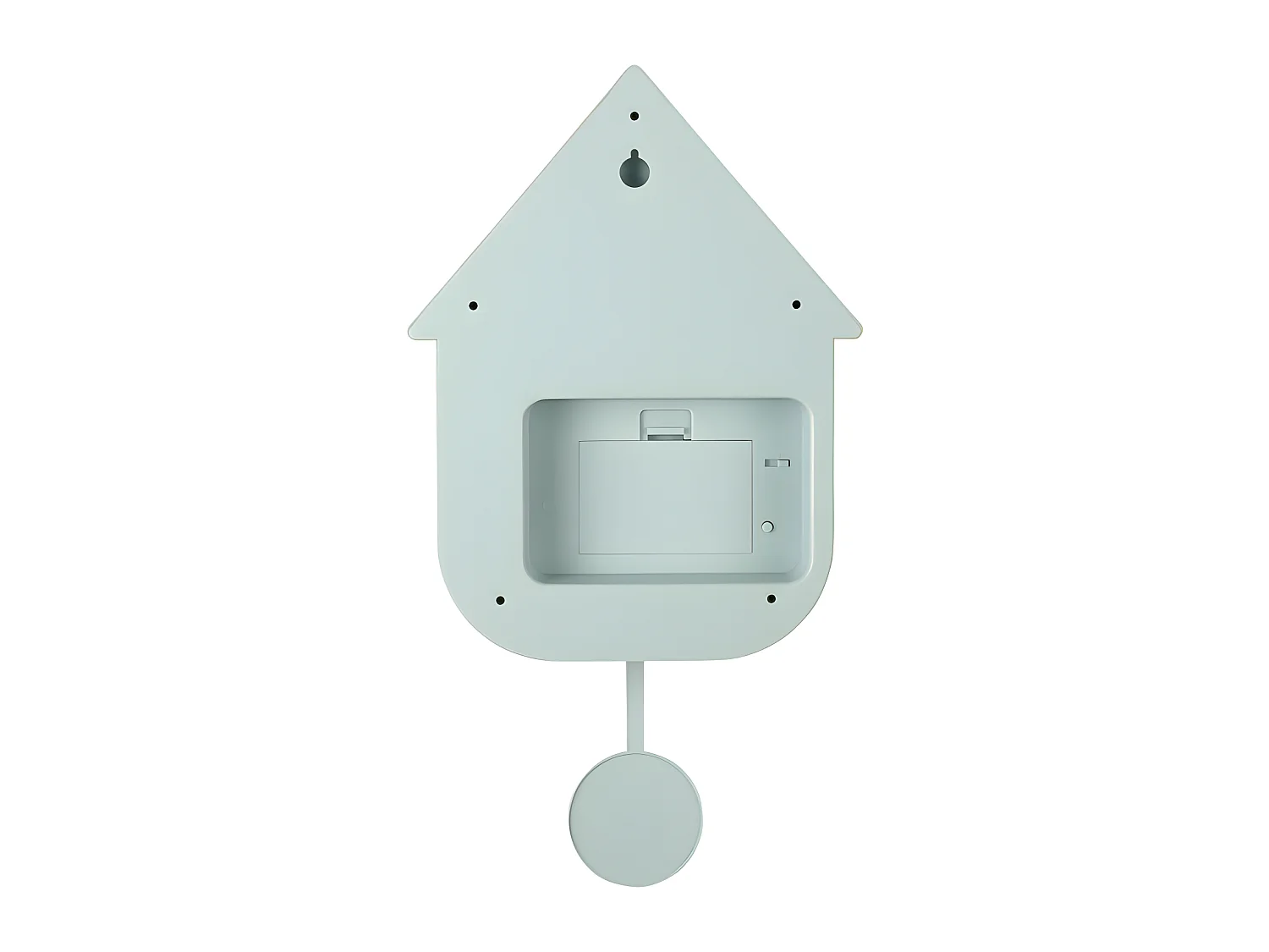 Wandklok Modern Cuckoo - Zachtblauw