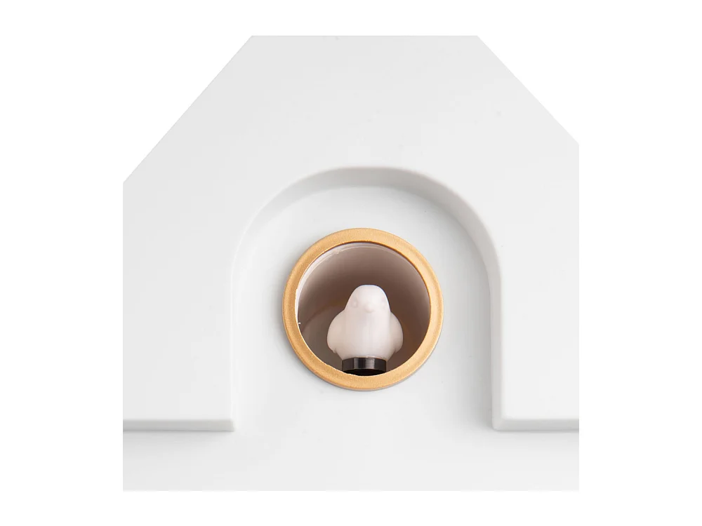 Modern Cuckoo - Horloge à pendule - Blanc