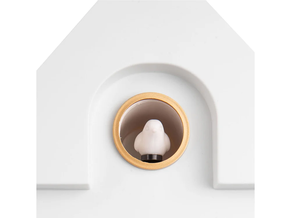 Modern Cuckoo - Horloge à pendule - Blanc