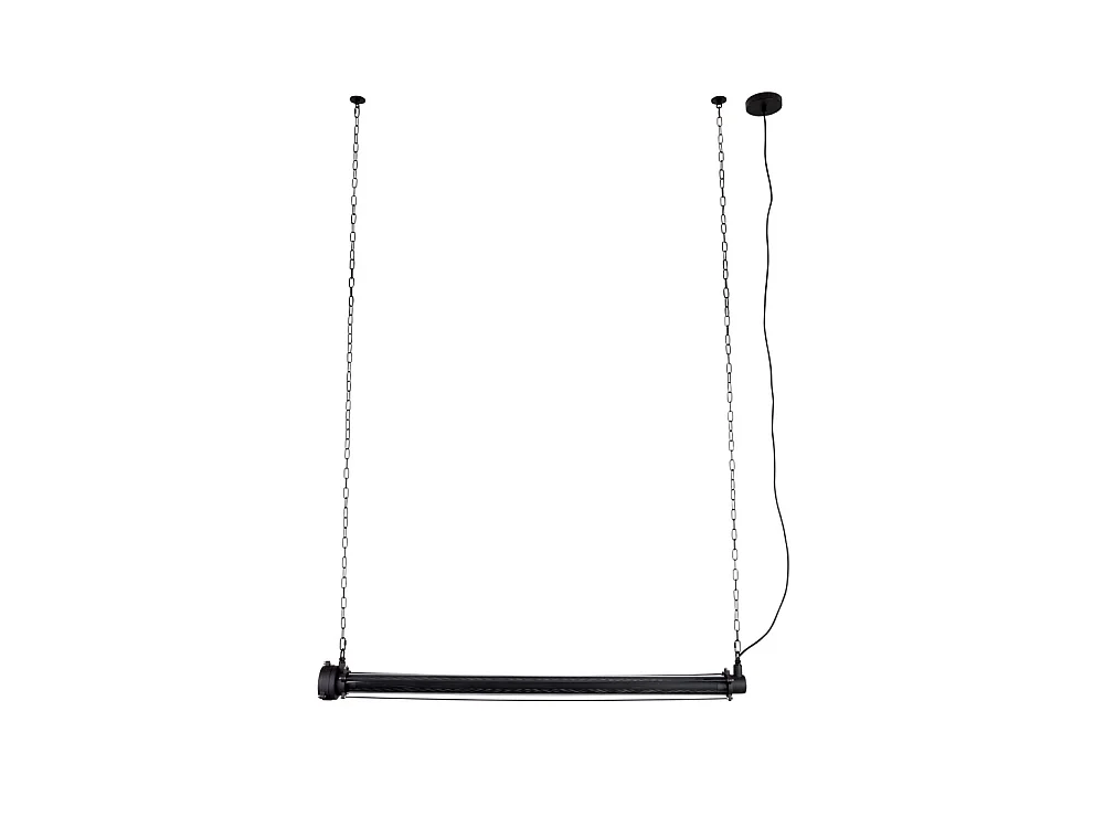 Prime - Suspension industrielle métal XL - Noir