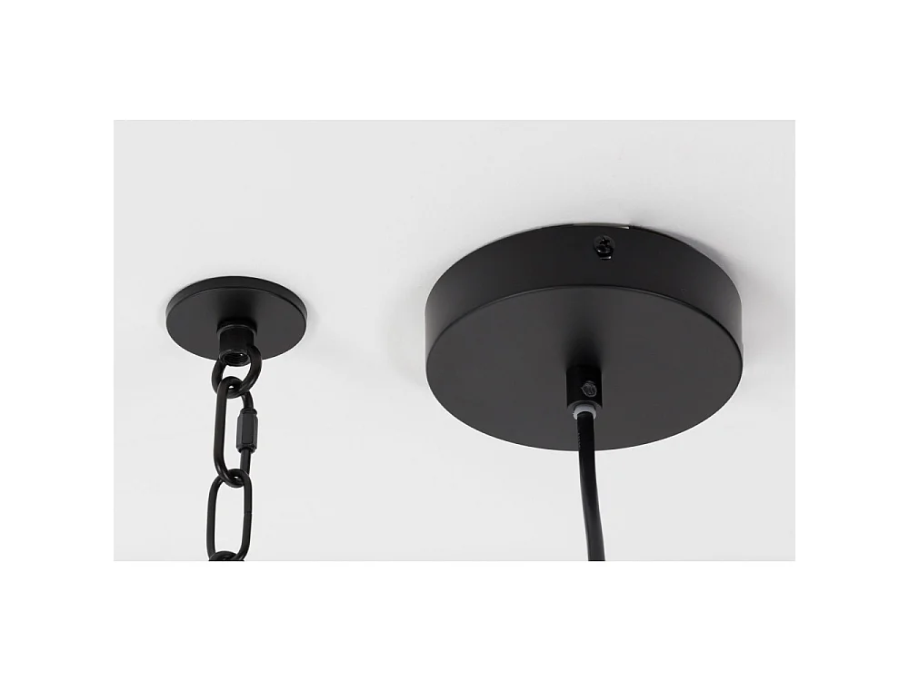 Prime - Suspension industrielle métal XL - Noir