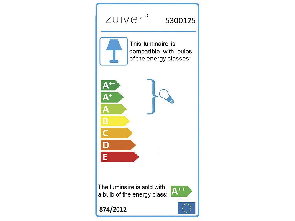 Prime - Suspension industrielle métal XL - Noir