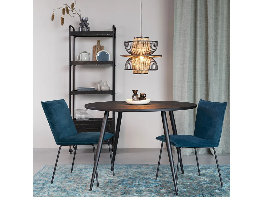 Carmen - Suspension en cannage ø40x35cm - Couleur - Naturel