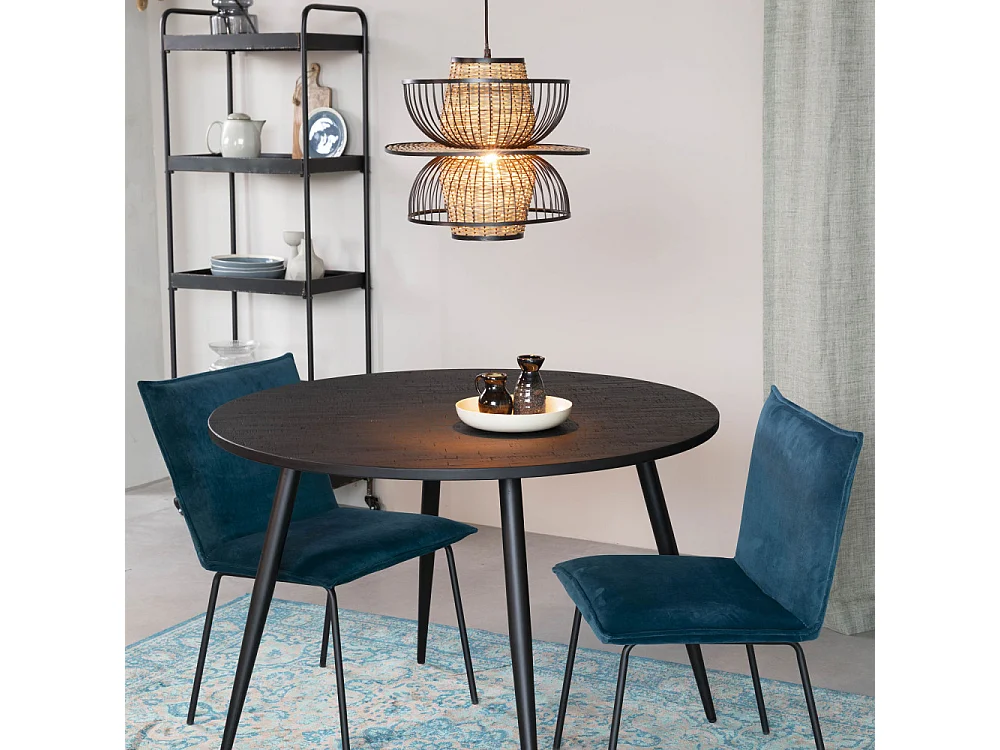 Carmen - Suspension en cannage ø40x35cm - Couleur - Naturel