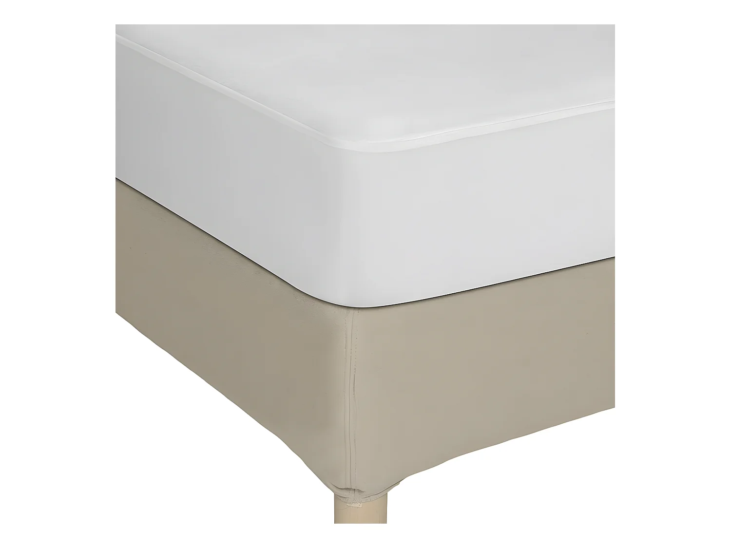 Protège matelas imperméable, absorbant et anti-acariens 160 x 200 cm