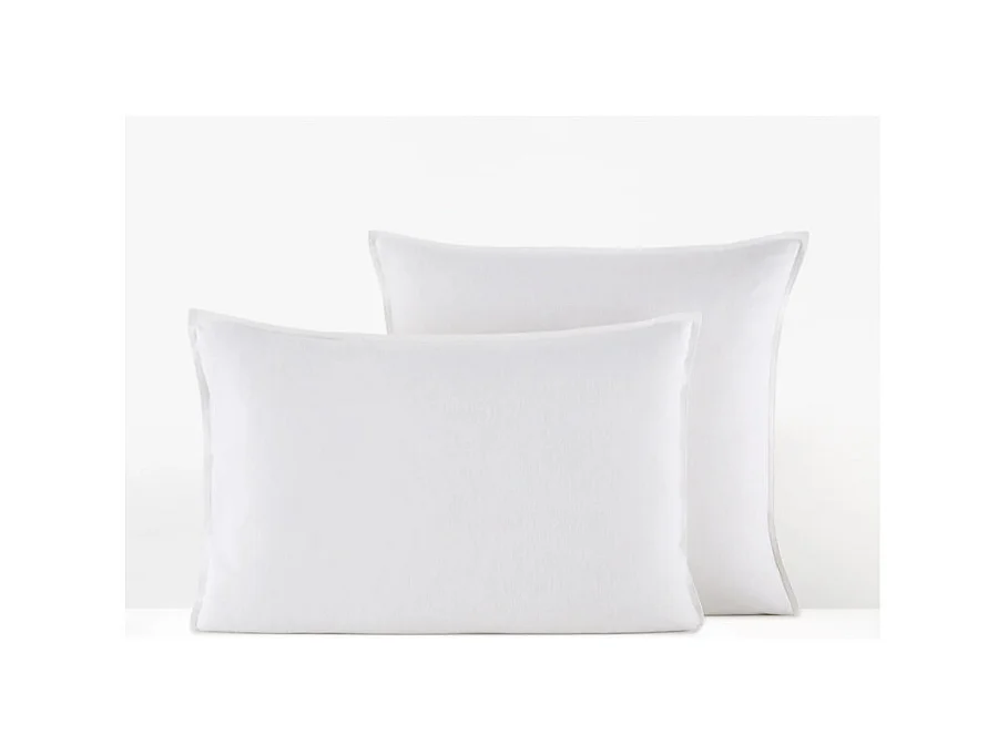 Lot de 2 protège taies flanelle 65 x 65 cm / 100% Coton