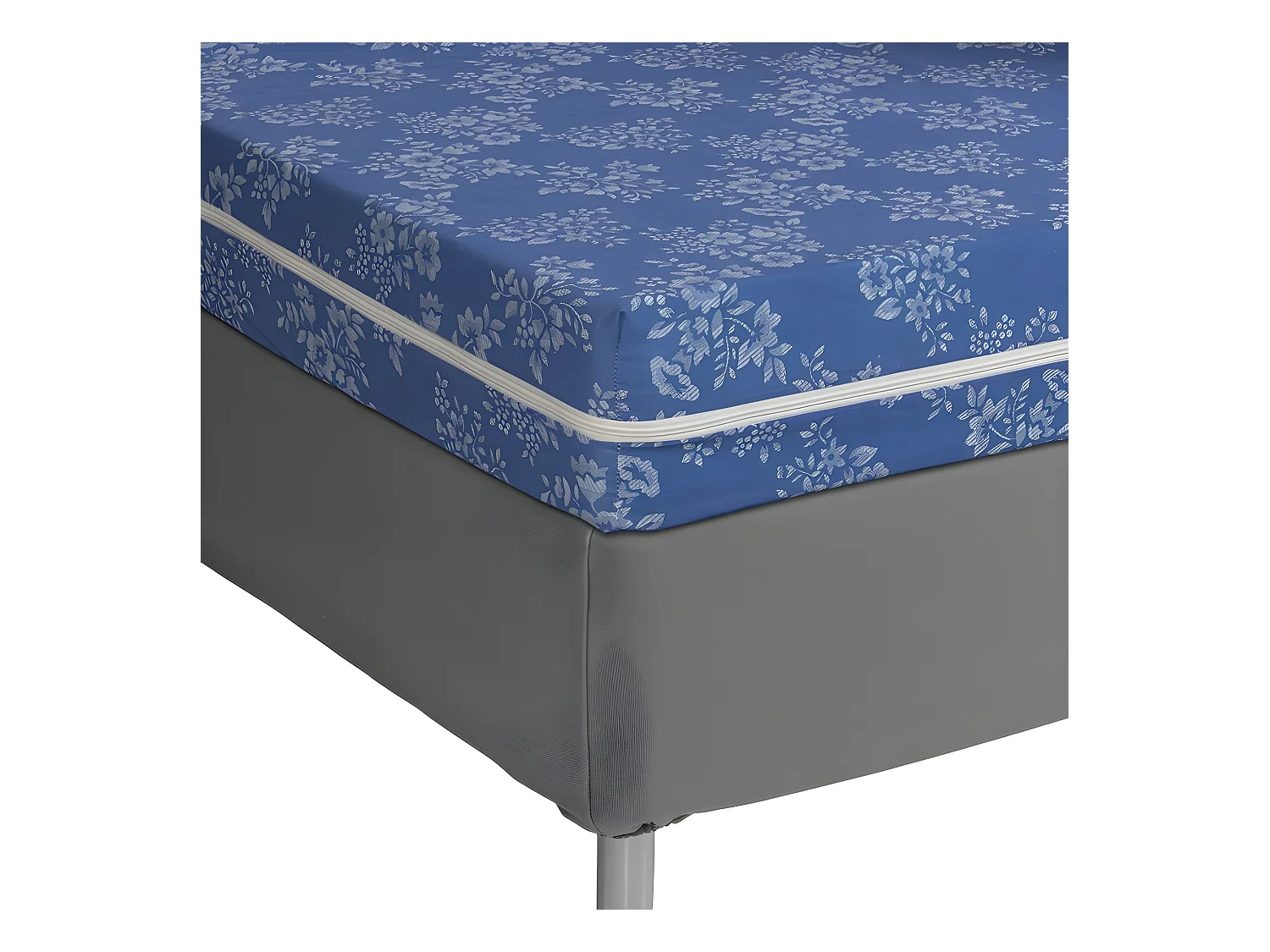 Housse à matelas damassé 160 x 200 cm - Rénove matelas