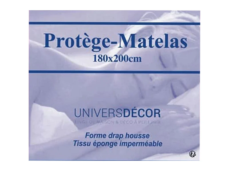 Lot de 2 Protèges matelas imperméable, absorbant et anti-acariens 180 x 200 cm King Size