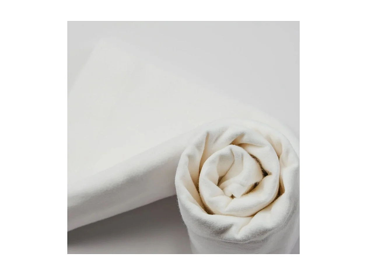 Protège matelas flanelle 160 x 200 cm / 100% Coton