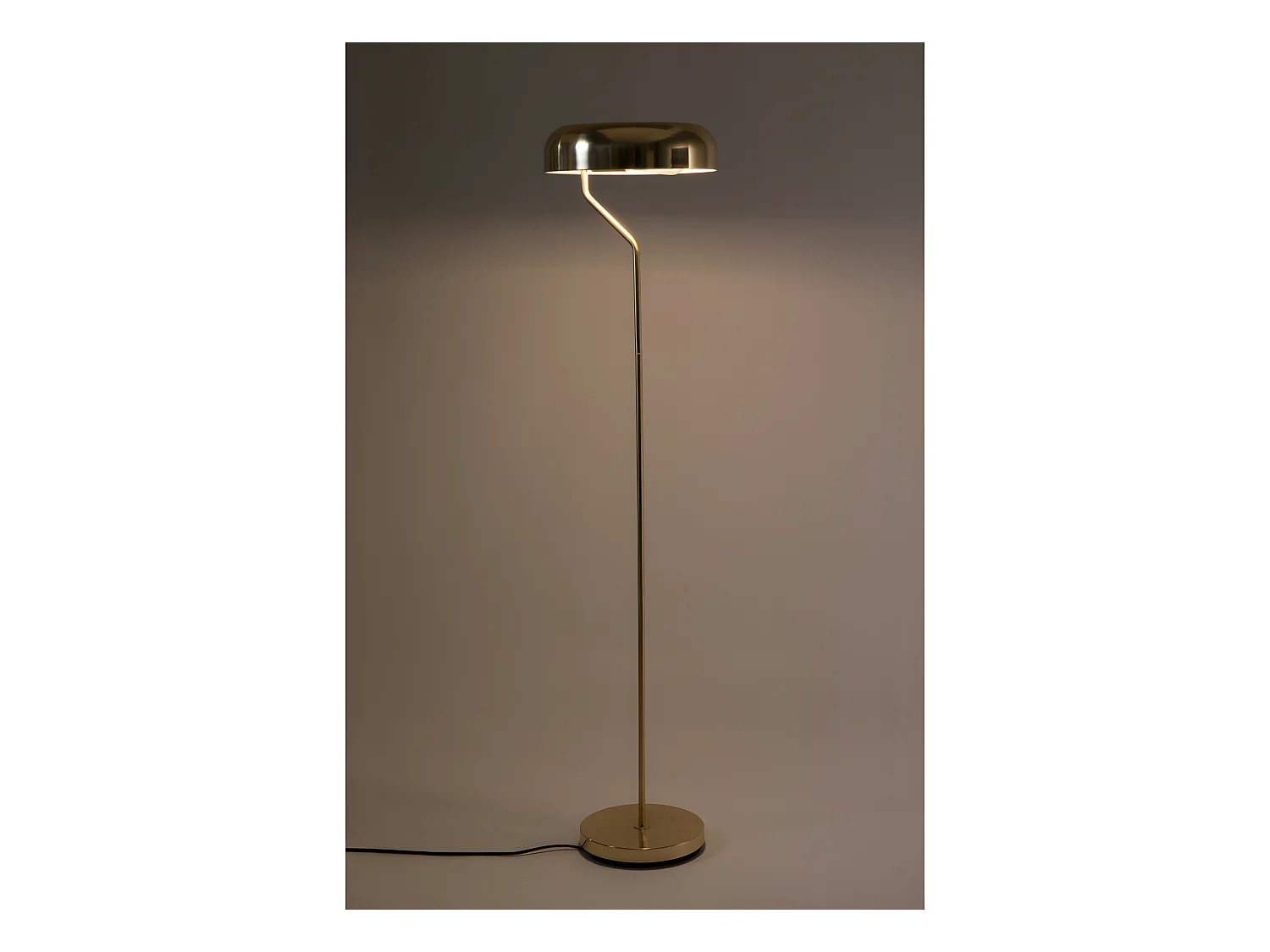 Eclipse - Lampadaire design métal finitions dorées - Or