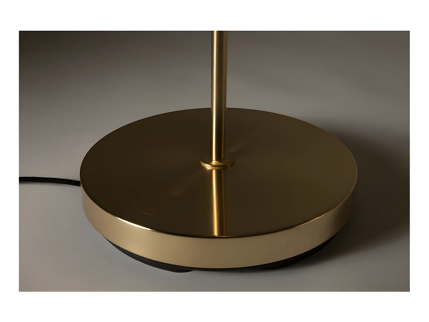 Eclipse - Lampadaire design métal finitions dorées - Or