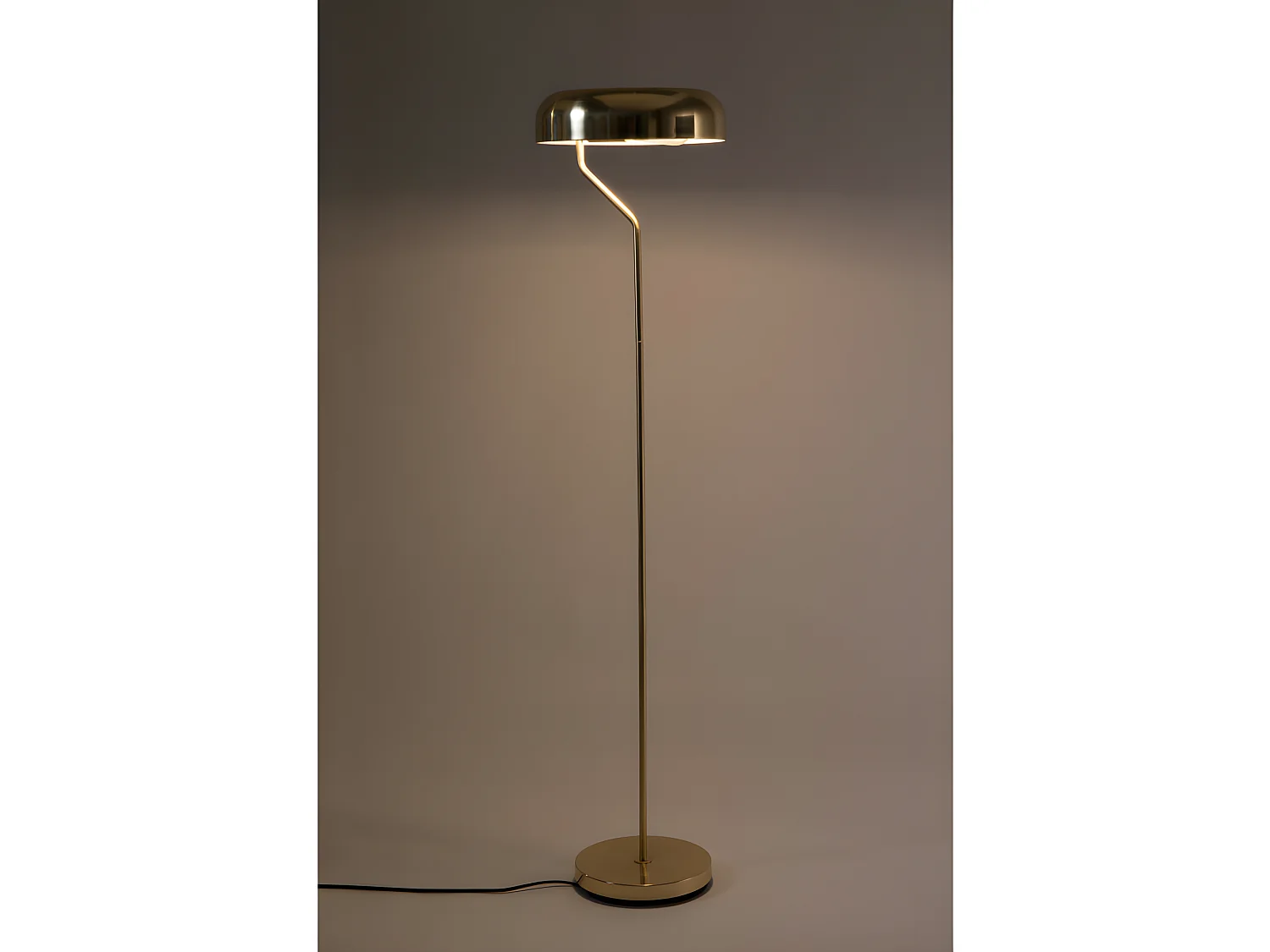 Eclipse - Lampadaire design métal finitions dorées - Or