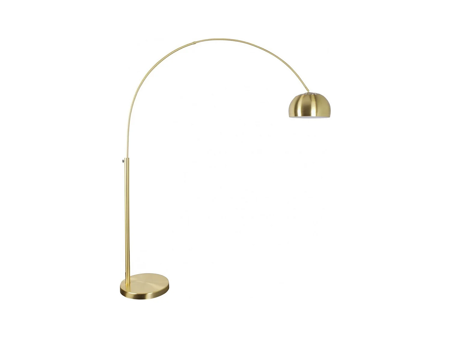 Bow - Lampadaire arc design - Laiton