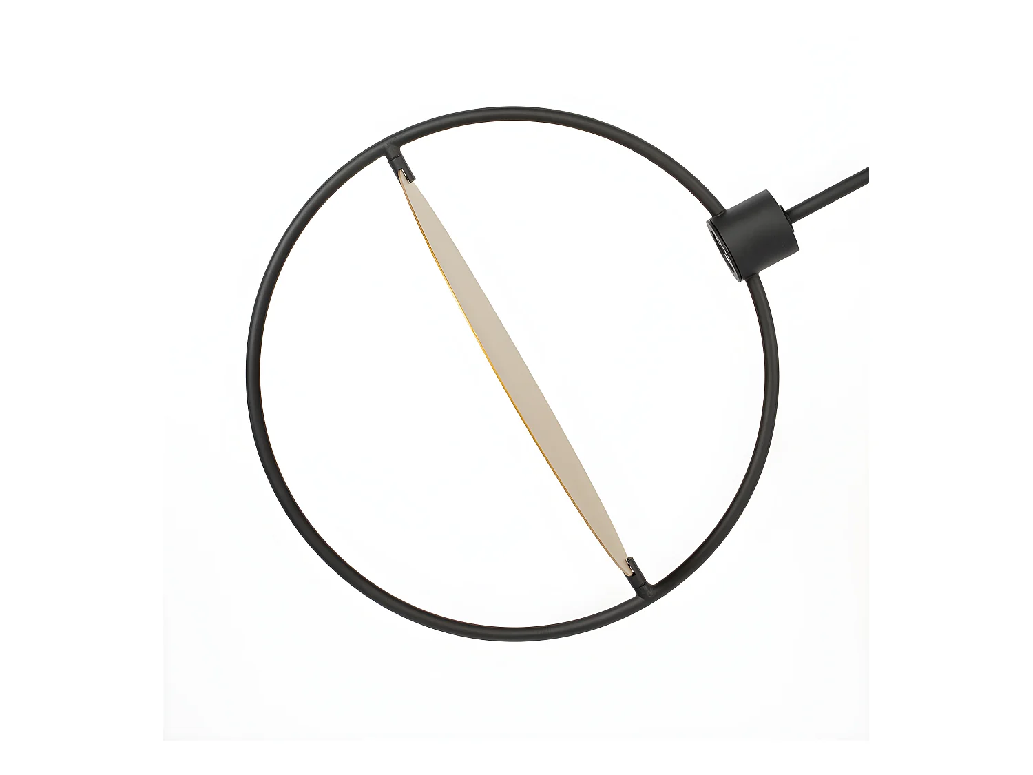 Sirius - Lampadaire design en métal - Noir