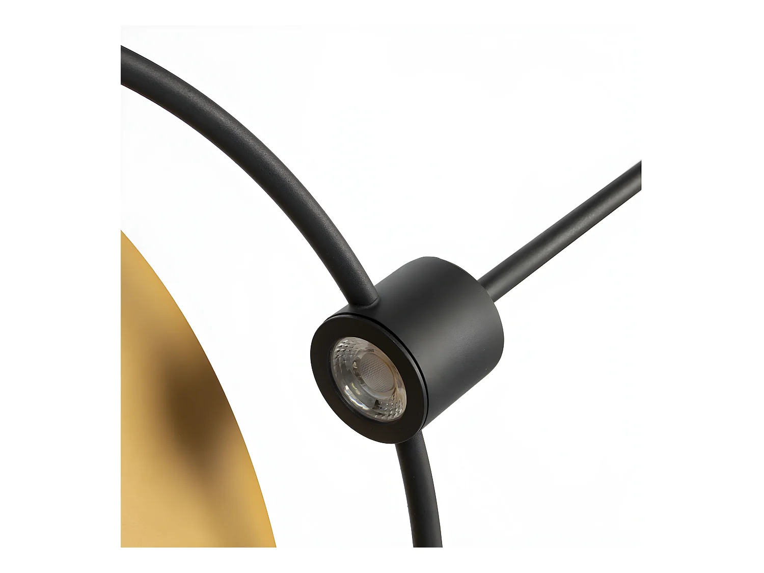 Sirius - Lampadaire design en métal - Noir