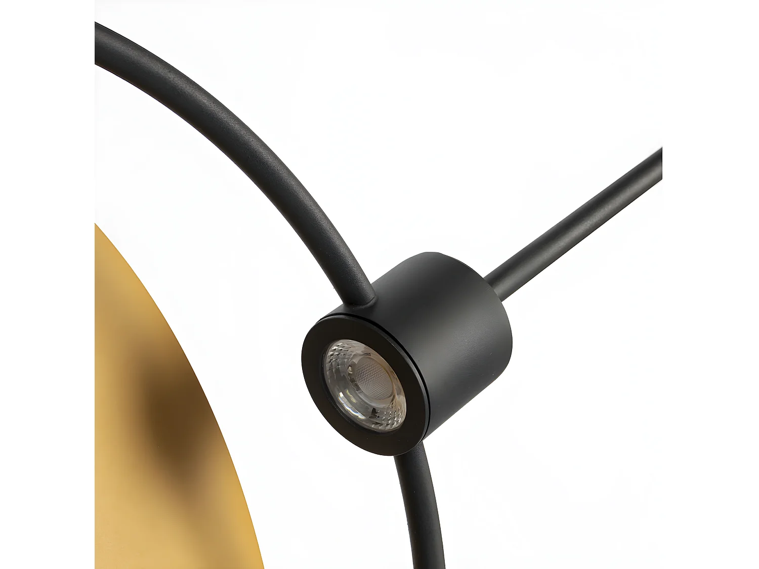 Sirius - Lampadaire design en métal - Noir