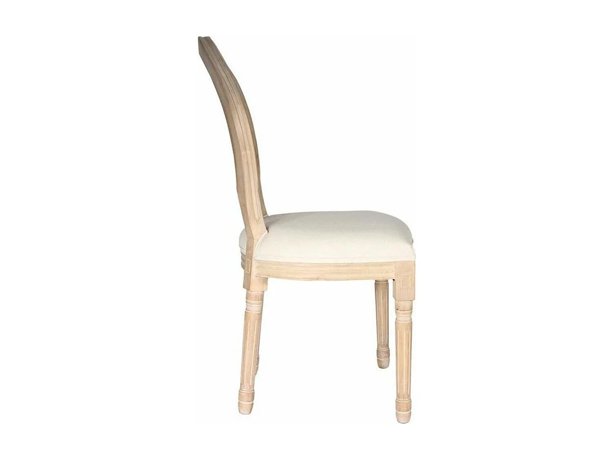 Lot de 2 Chaises en Canage "Eleonor" 96cm Beige