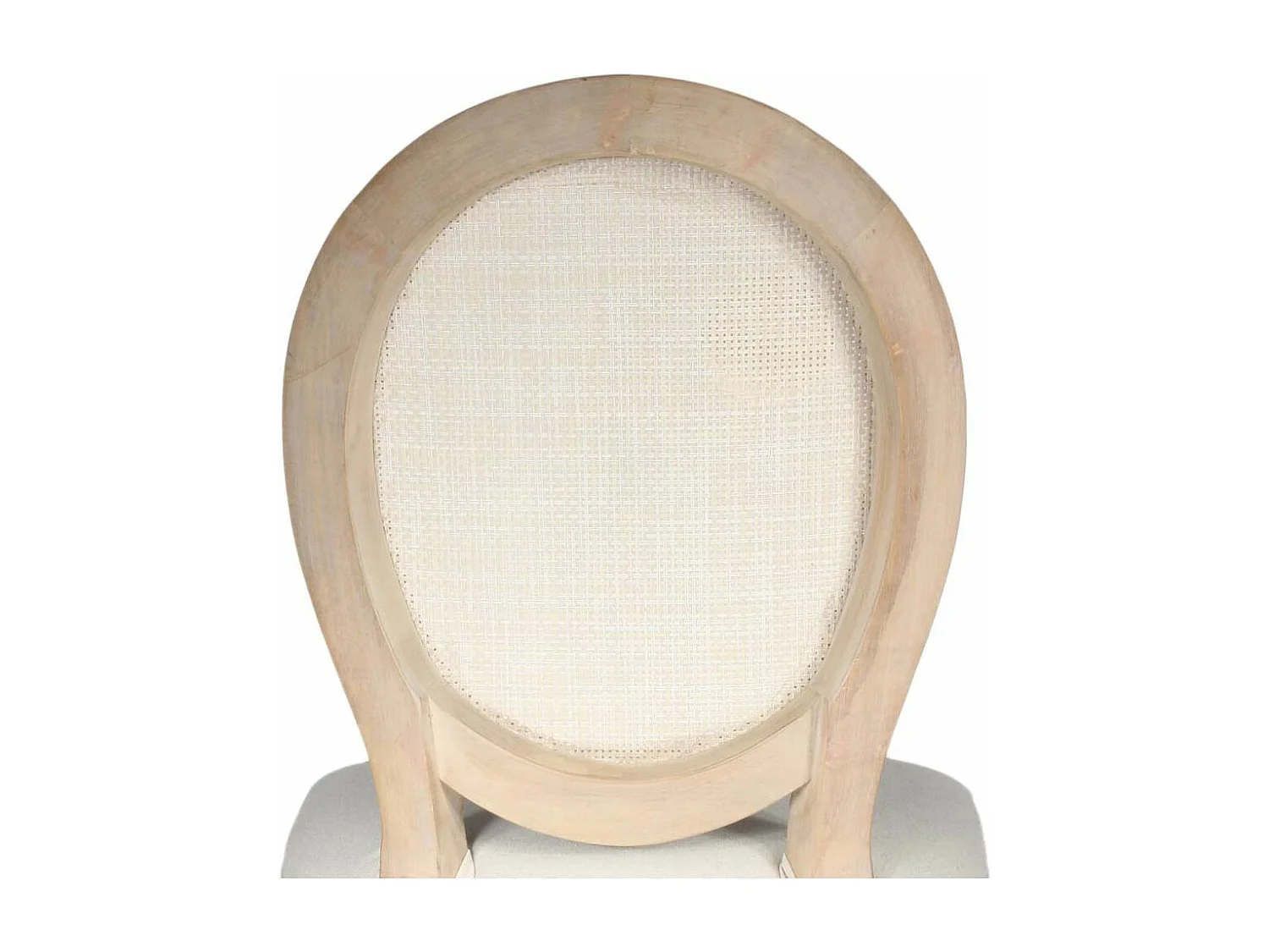 Lot de 2 Chaises en Canage "Eleonor" 96cm Beige