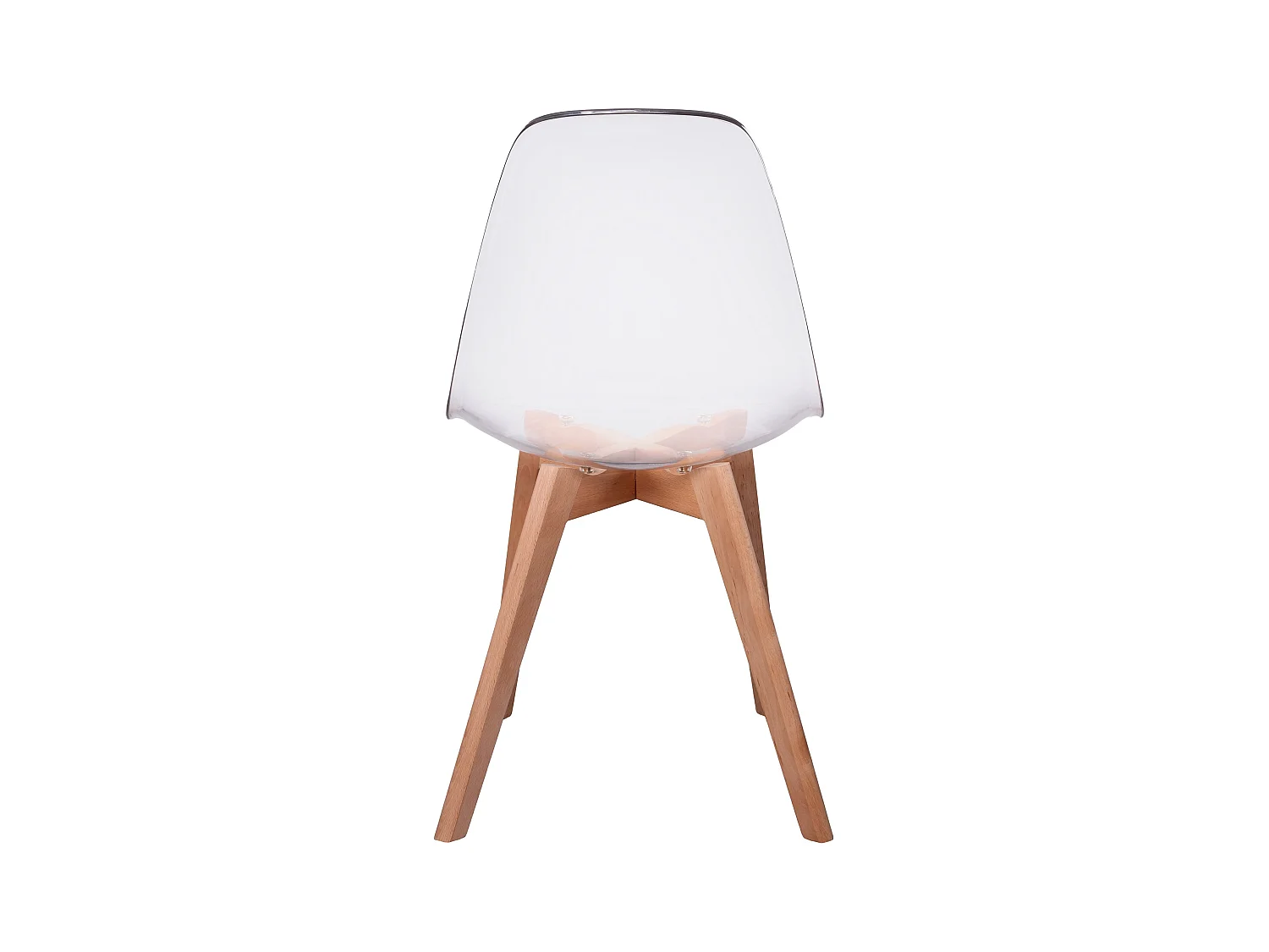 Chaise Scandinave Transparente - Lot De 2 Transparent