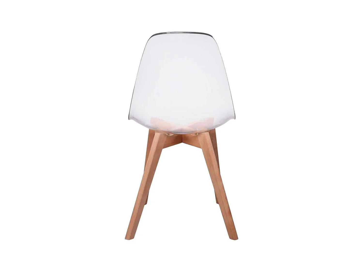 Chaise Scandinave Transparente - Lot De 2 Transparent