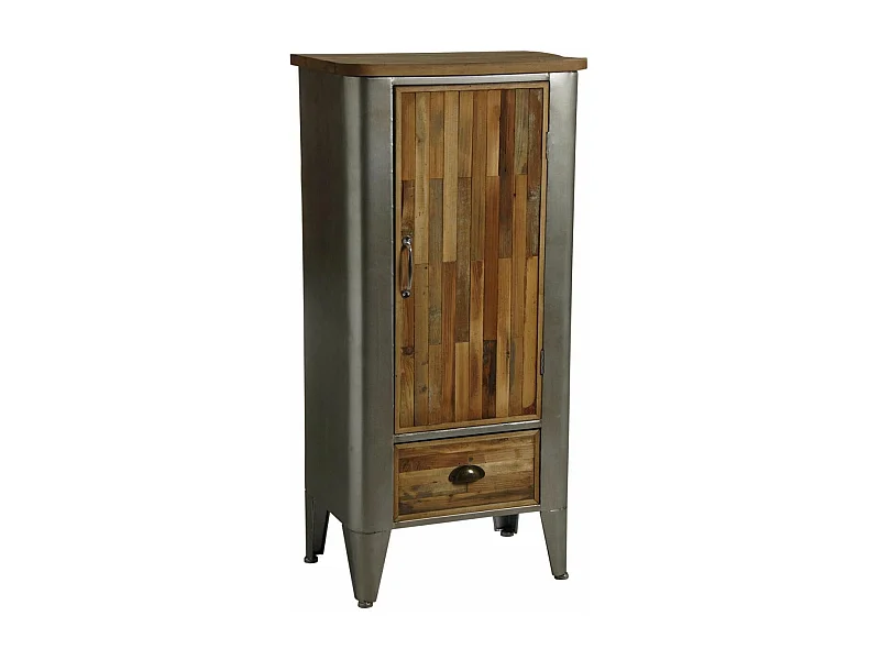 Armoire en bois et métal Alizé