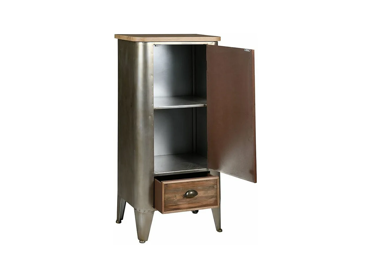 Armoire en bois et métal Alizé