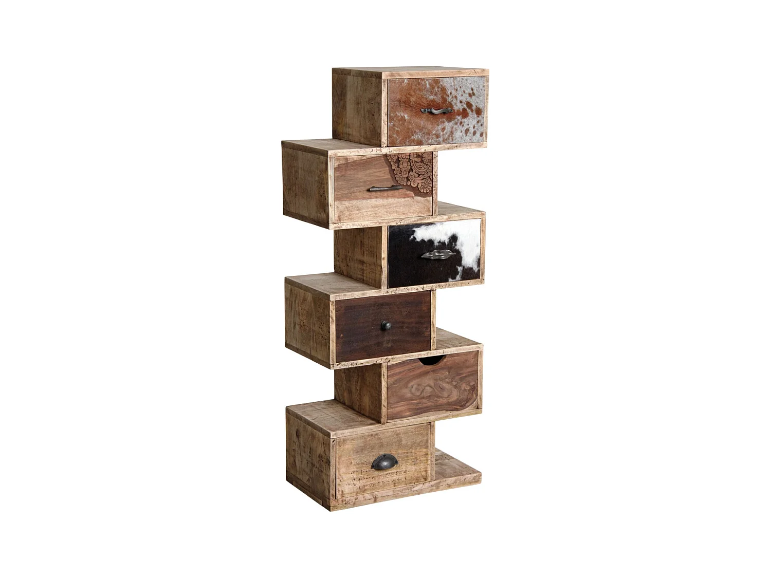 Commode zigzag 6 tiroirs