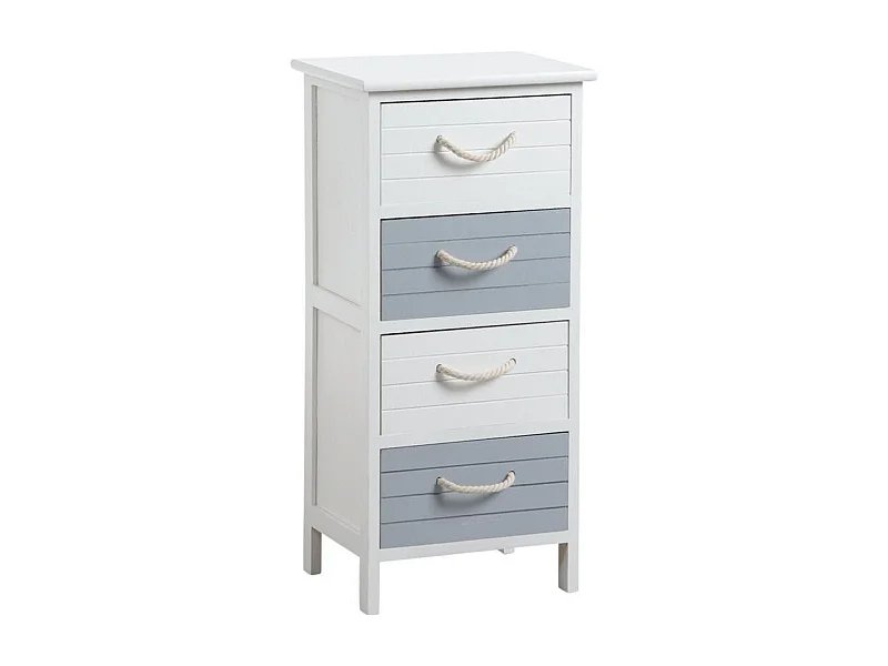 Chiffonnier 4 tiroirs en médium Océan