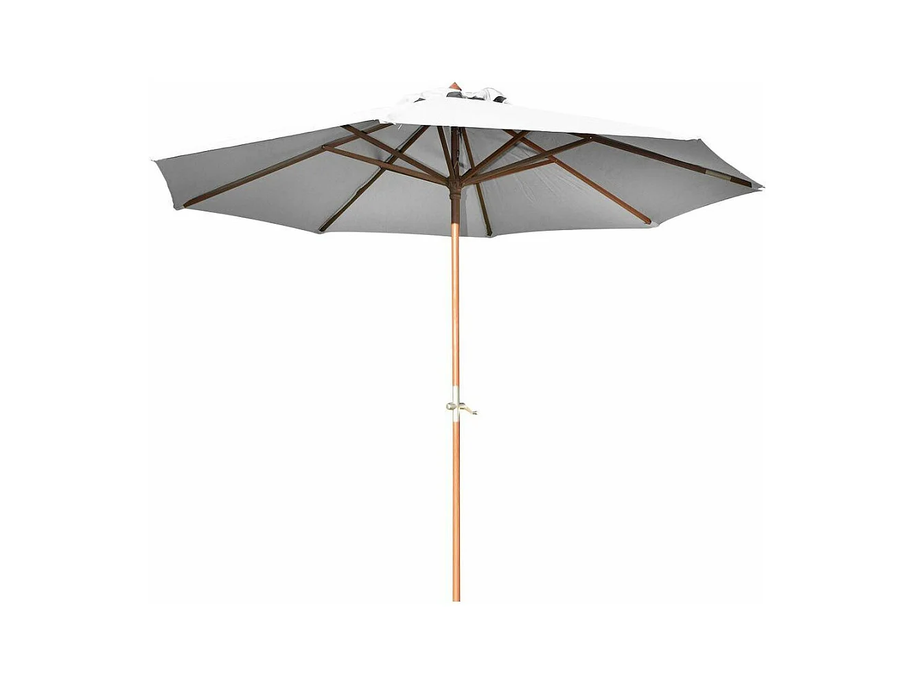 Parasol en bois 300 cm avec manivelle Holly