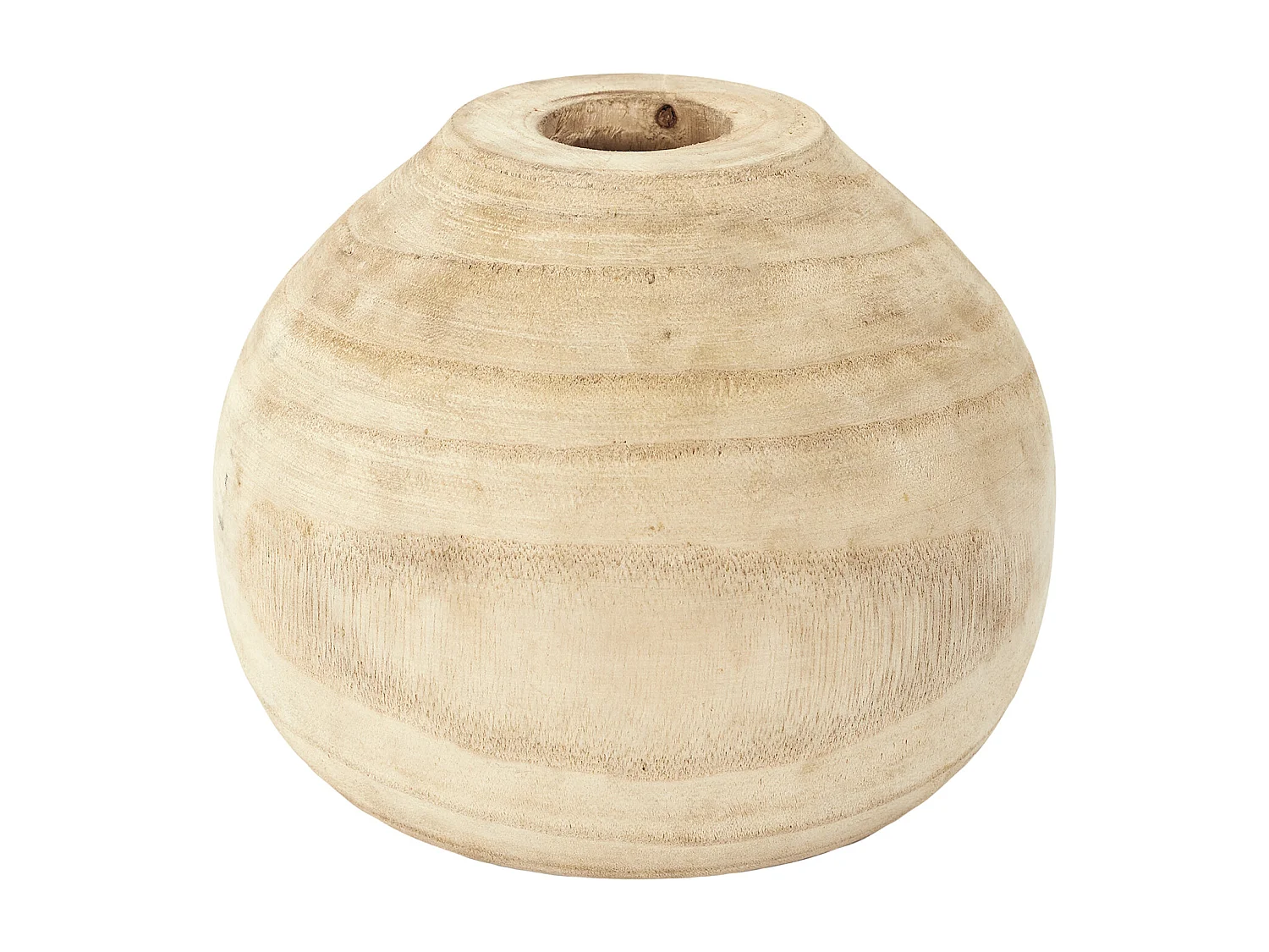 Vase Rond Bancoulier Beige
