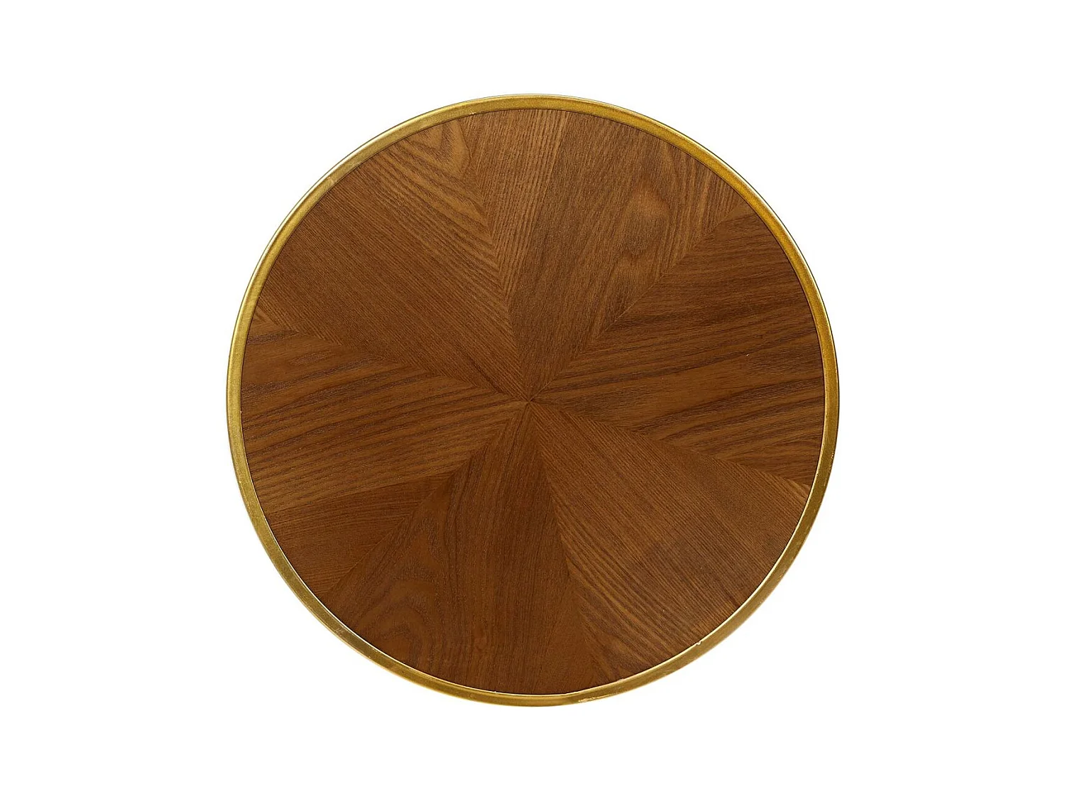 Table Gigogne Felix X2 Marron, Noir, Or