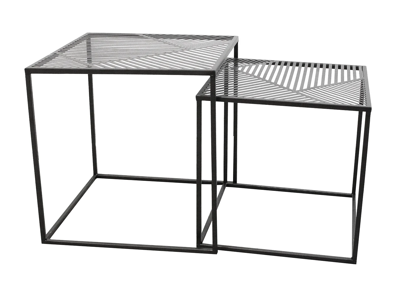 Table Metal Gigogne Riga X2