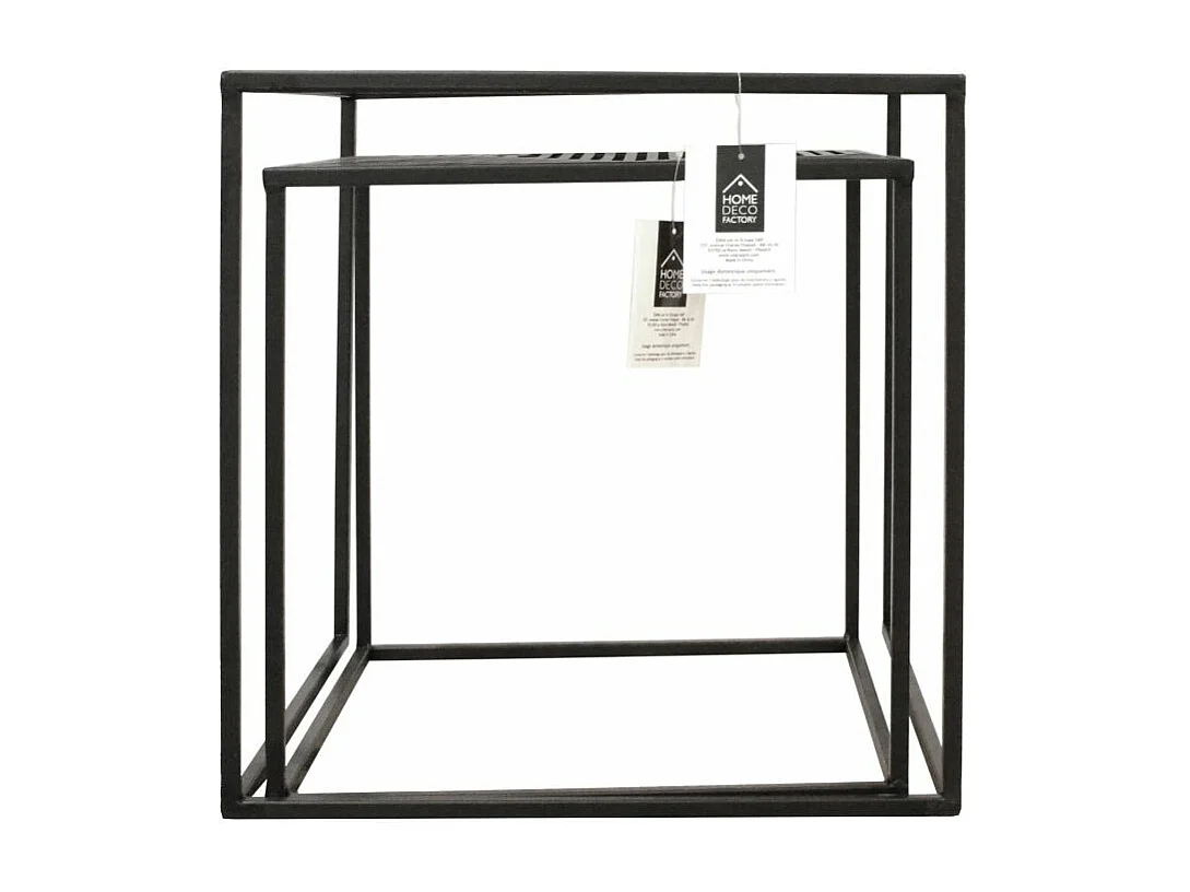 Table Metal Gigogne Riga X2