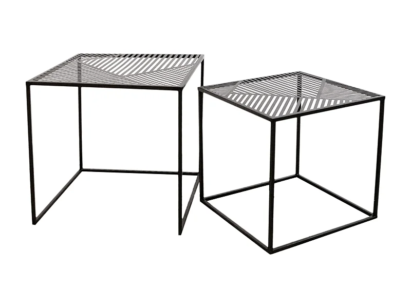 Table Metal Gigogne Riga X2