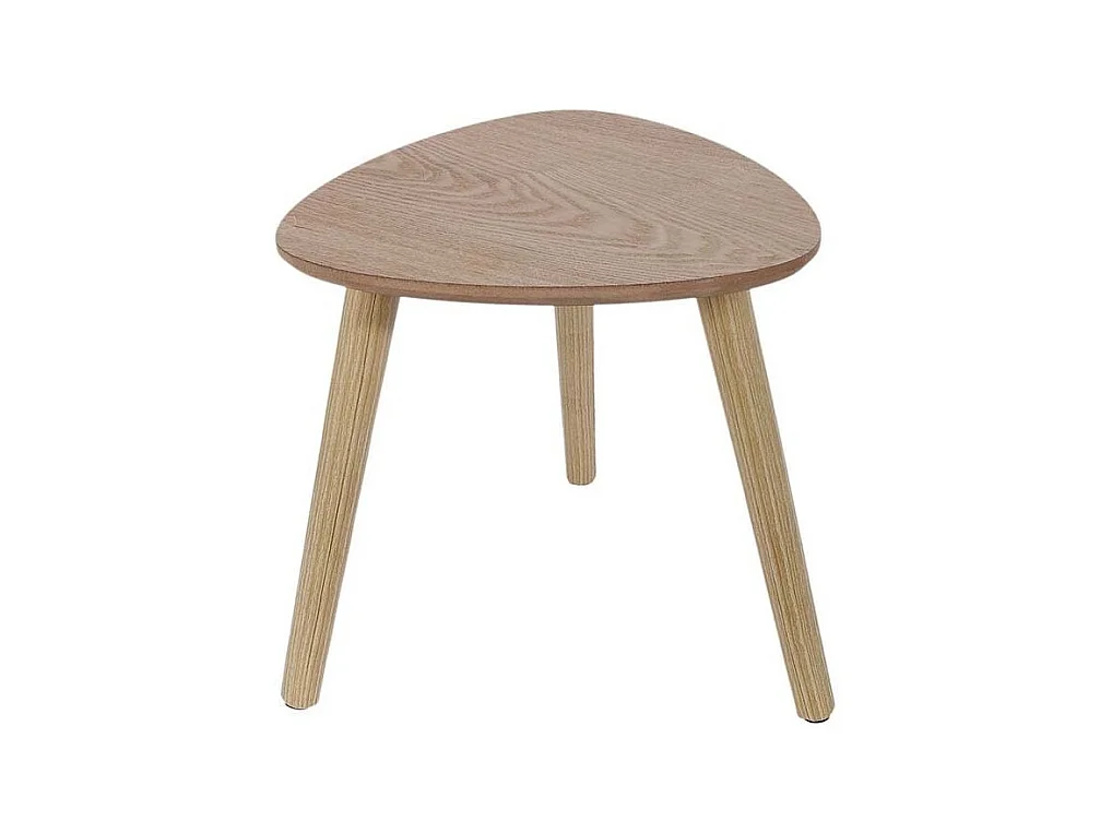 Table Gigogne Bois Triangle X2 Beige