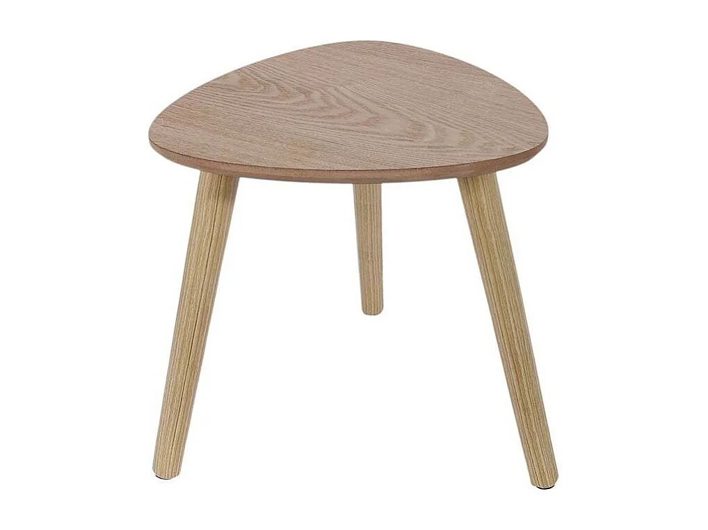 Table Gigogne Bois Triangle X2 Beige