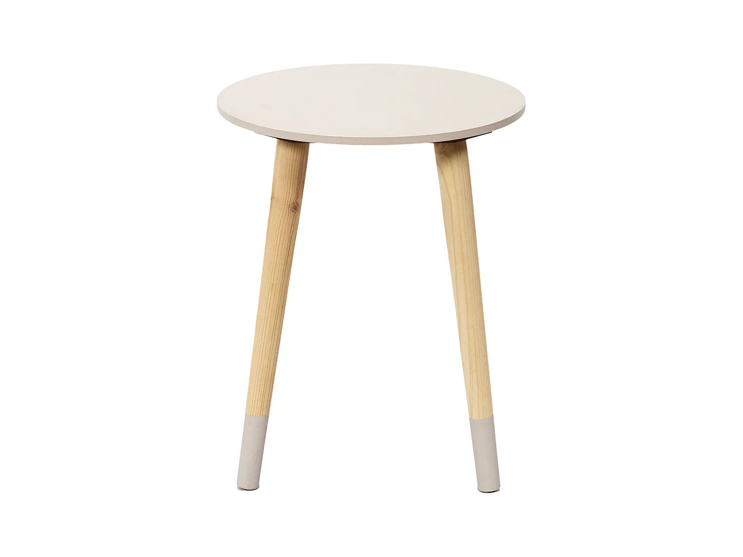 Table Gigogne Bicolore Rose X2 Rose, Blanc