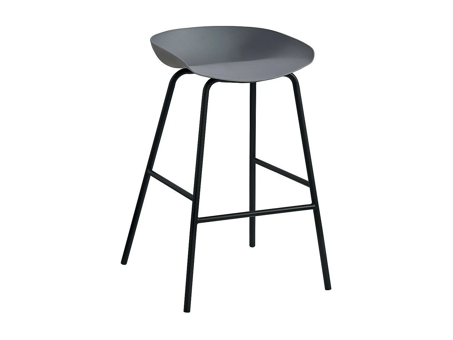 Design grijze barkruk. Collectie SIRA