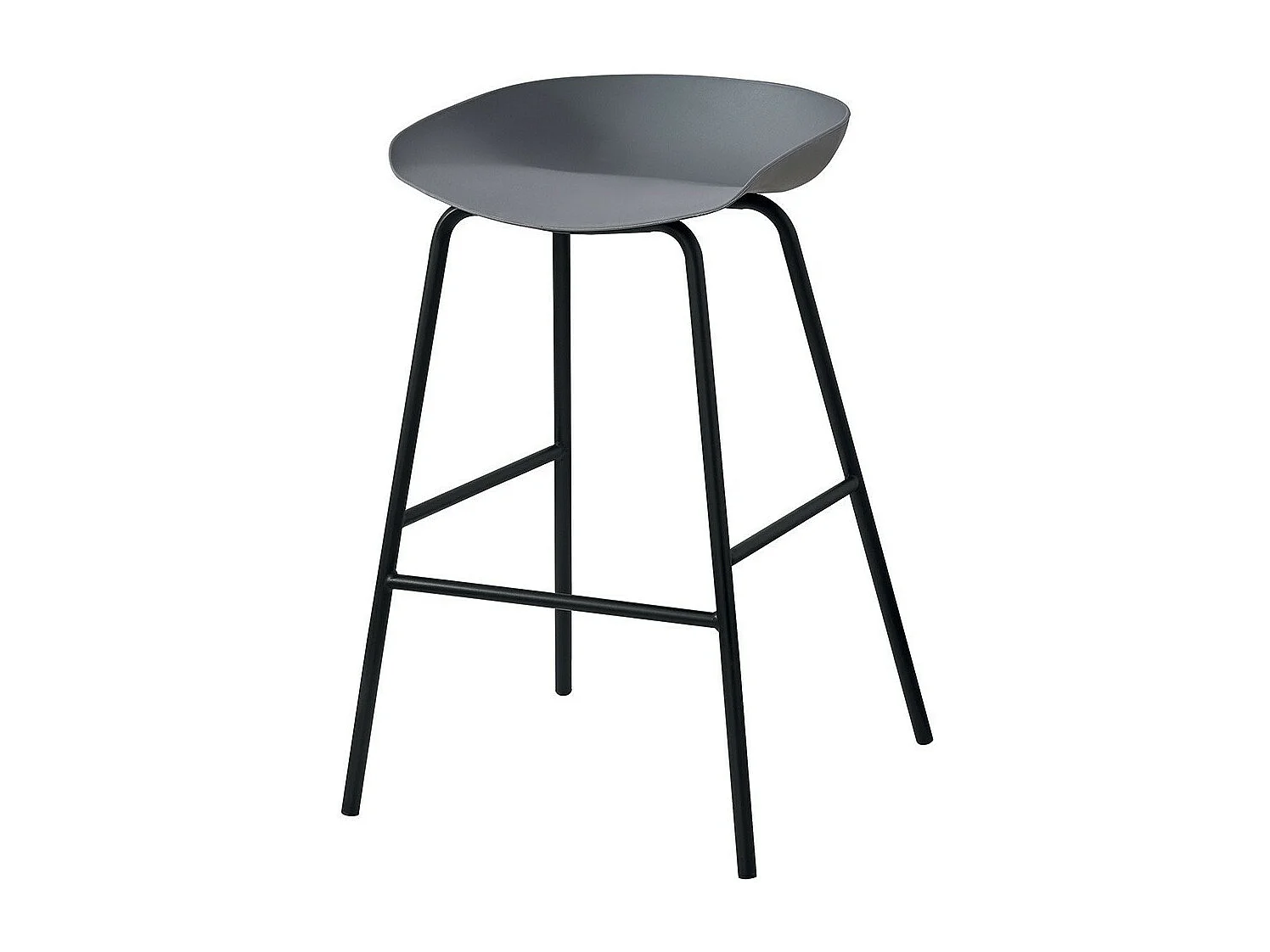 Design grijze barkruk. Collectie SIRA