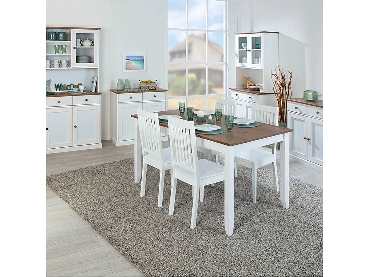 SOCOA - Ensemble Séjour Complet avec Table 160cm