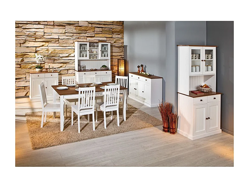 SOCOA - Ensemble Séjour Complet avec Table 160cm