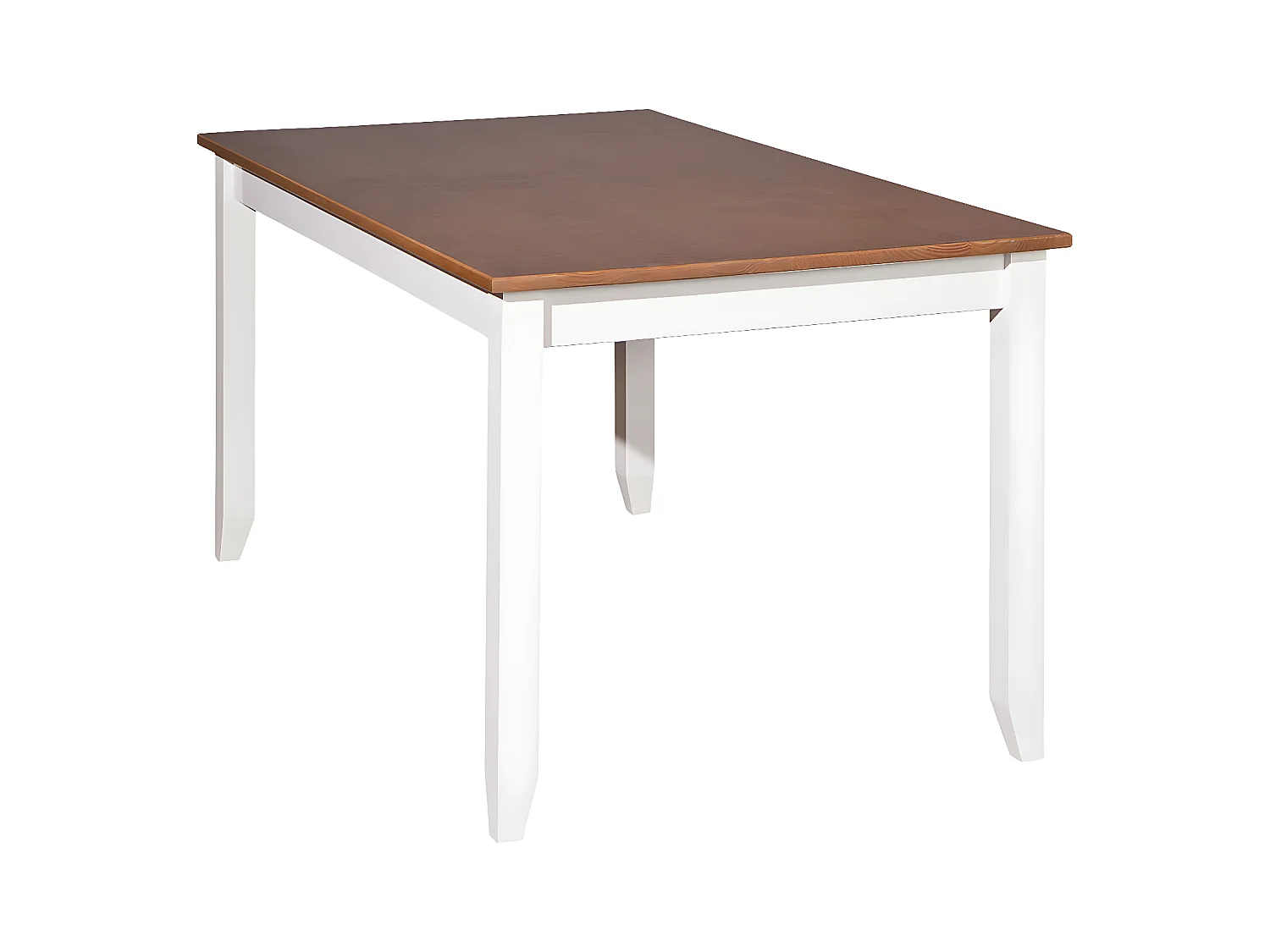 SOCOA - Ensemble Table 160cm + Buffet + Vaisselier 4 Portes